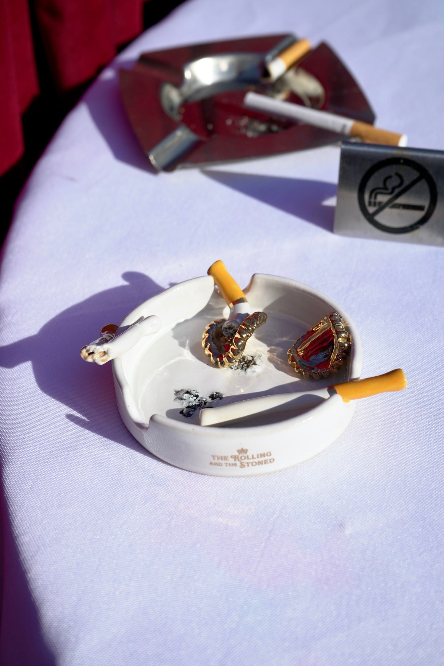 Cigarettes & Alcohol Ashtray