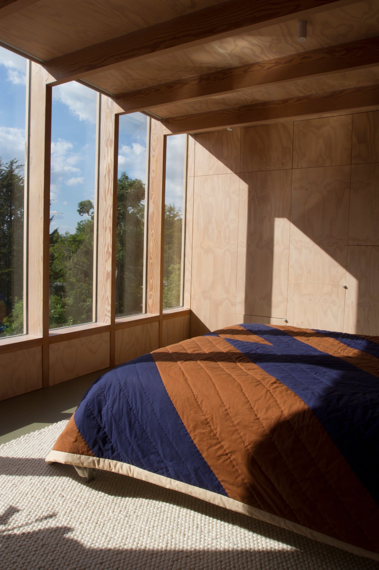 Extra Large Diagonal Quilt