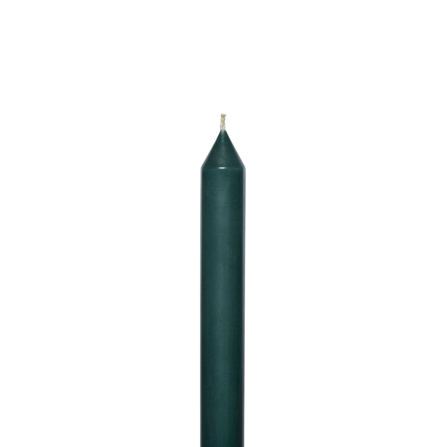 Forest Green Tapered METRE Candle Pair