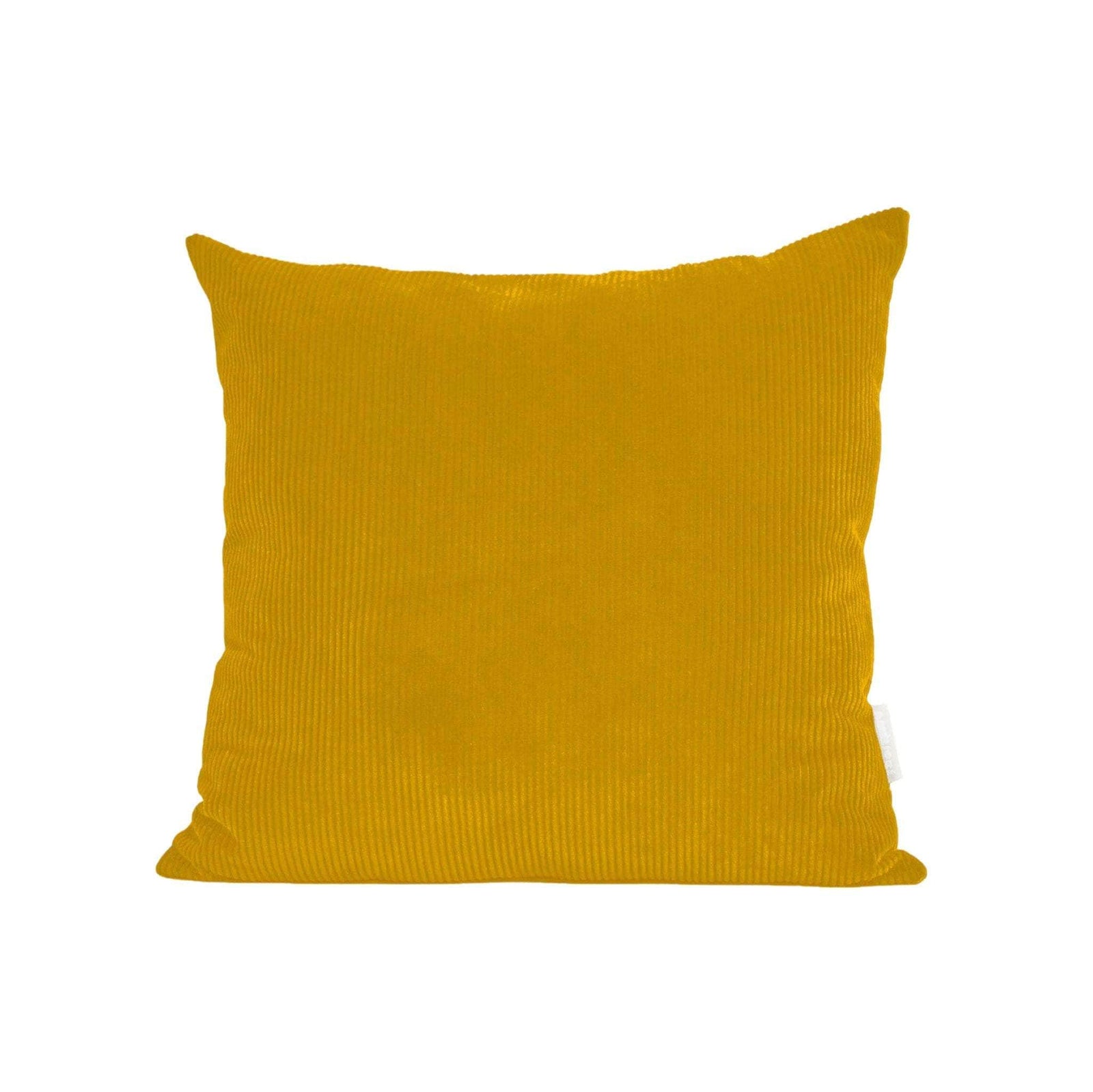 Le Carré - Corduroy Checkered Cushion Chalk/Ochre