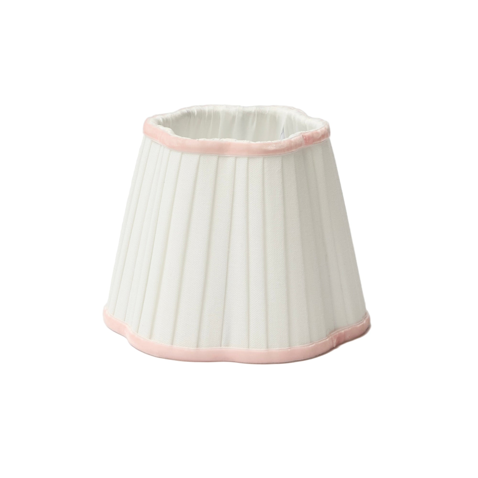 Pink Scallop Lampshade