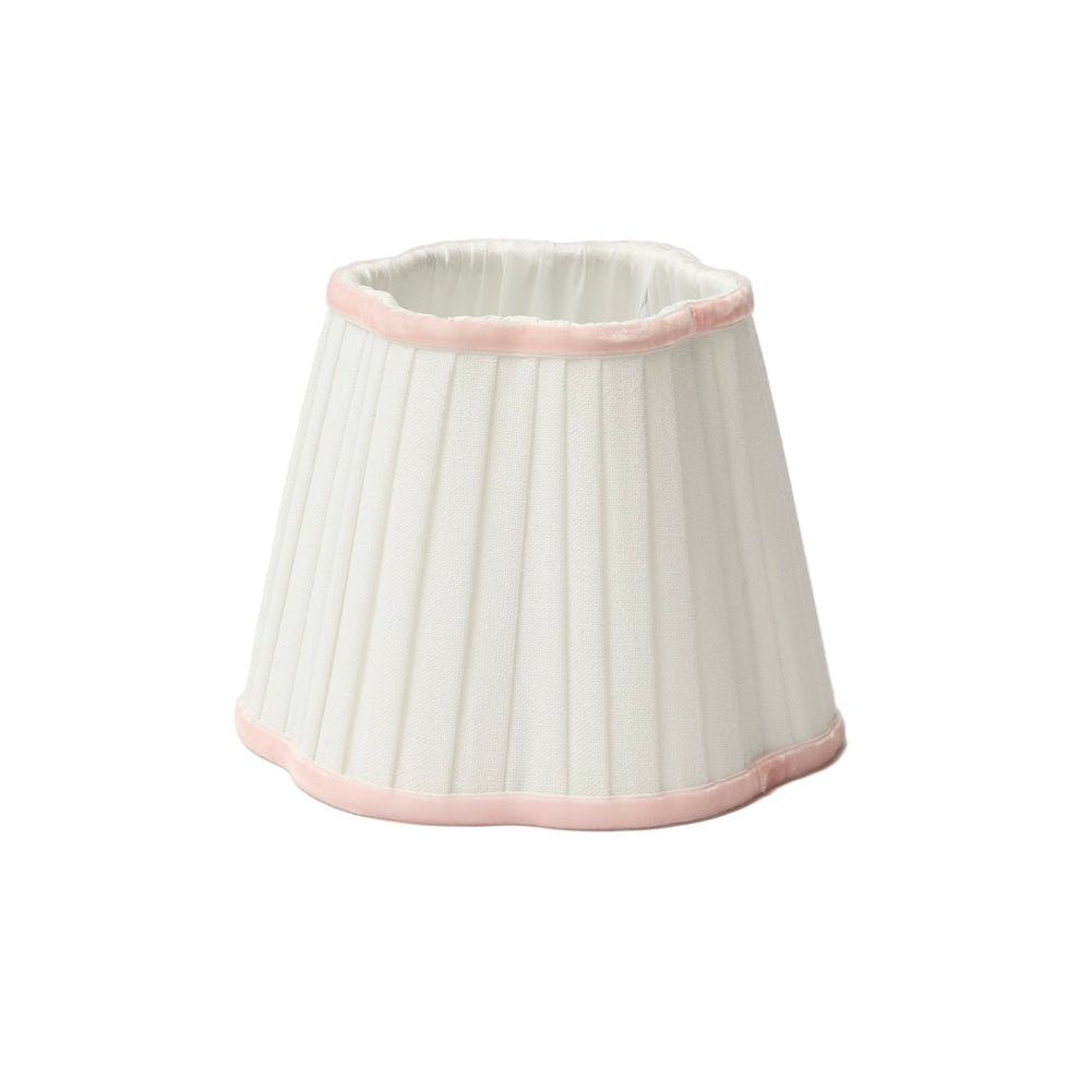 Pink Scallop Lampshade