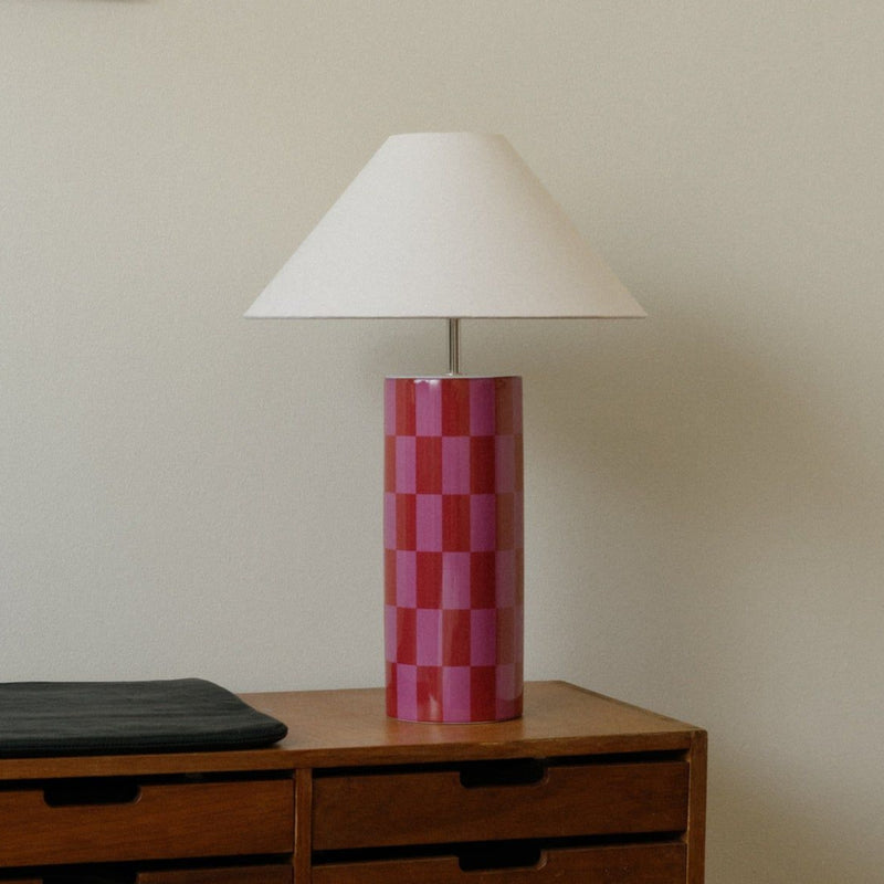 Ombrellina Renaissance Rose + Ivory Table Lamp