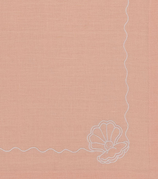 Embroidered Linen Placemats (Set of 4) 14×18 in