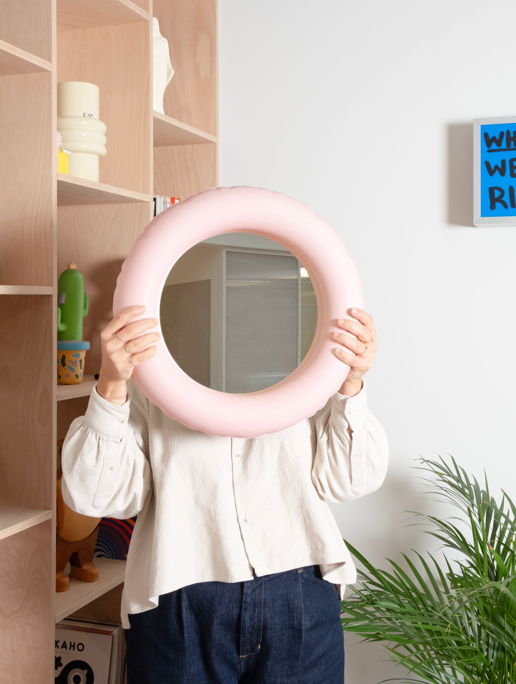 Mirror 'JOYCE' Bubblegum