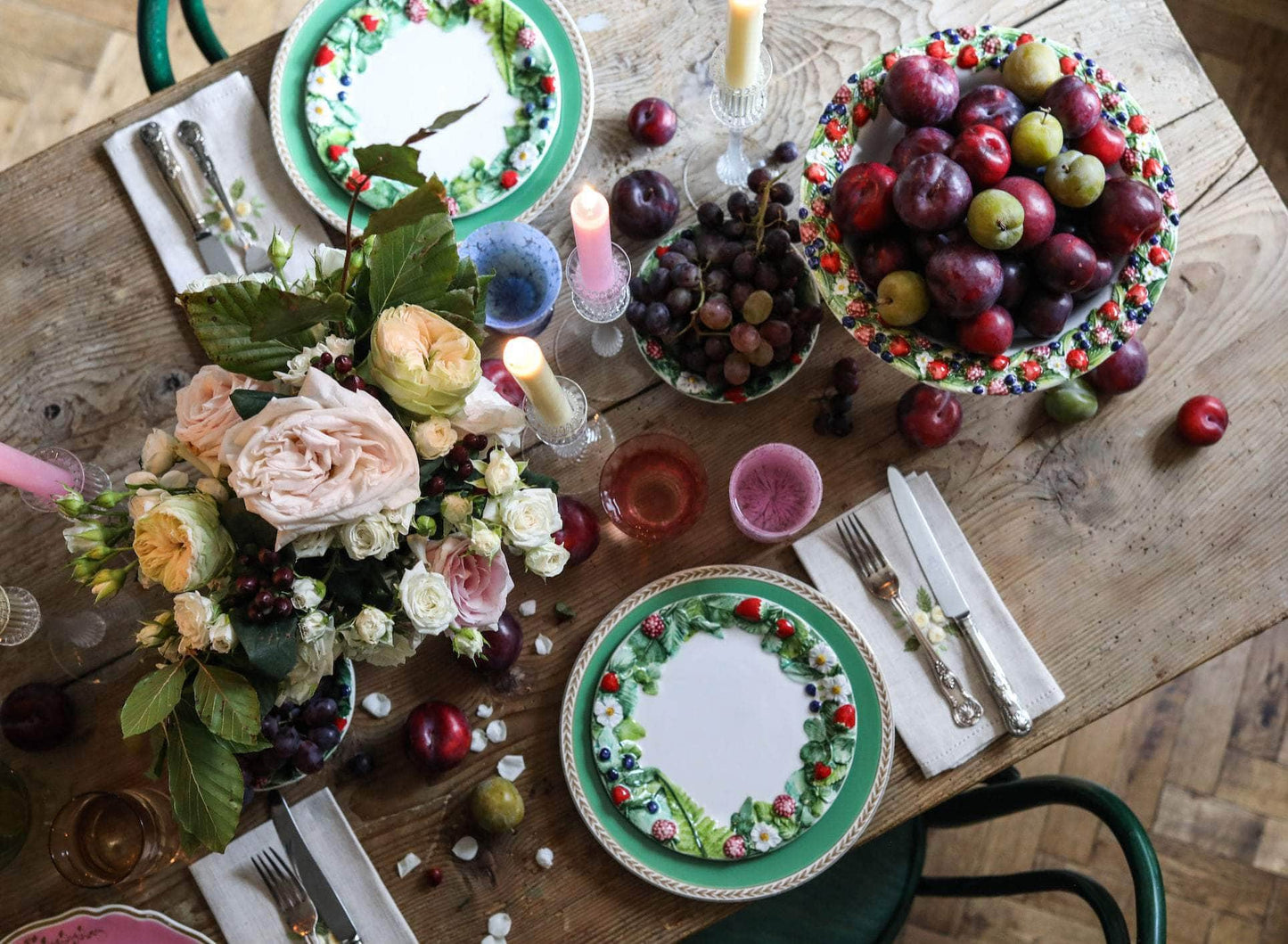 Frutti Di Bosco Side Plate, Set Of 4
