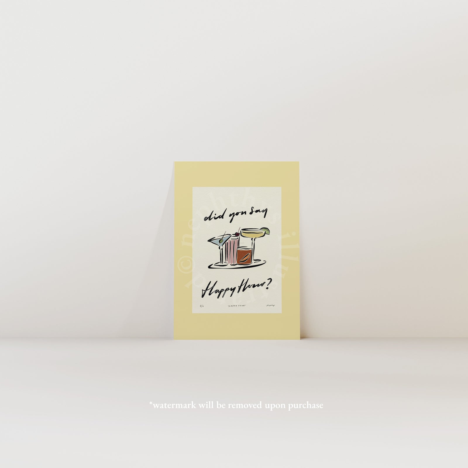 Happy Hour Print