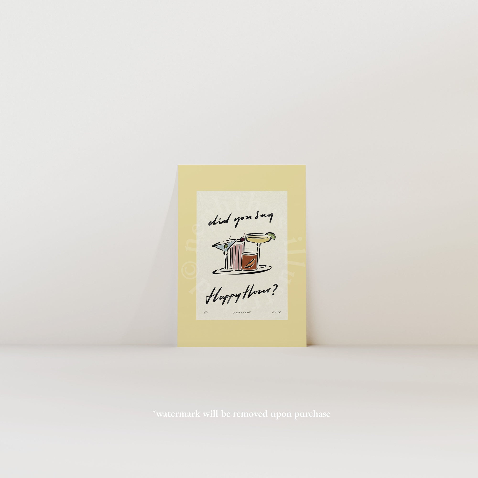 Happy Hour Print