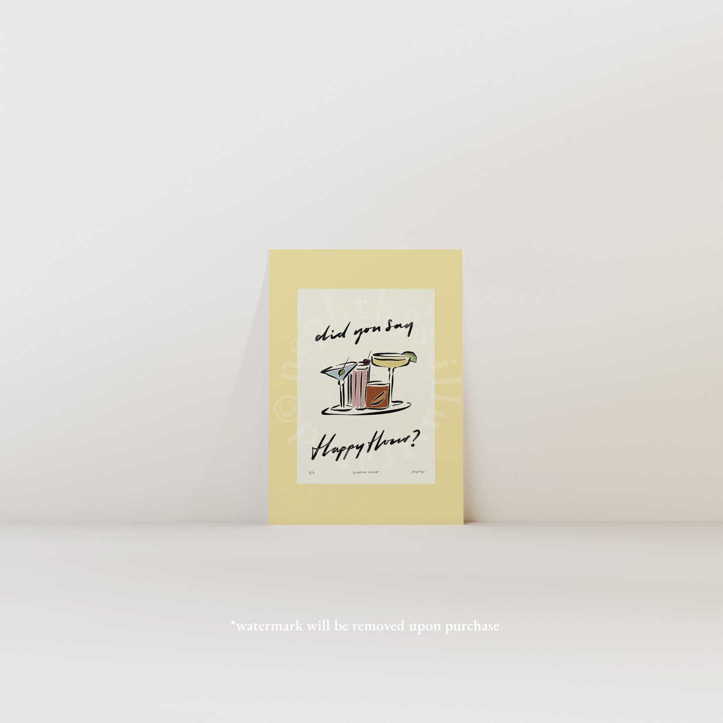 Happy Hour Print