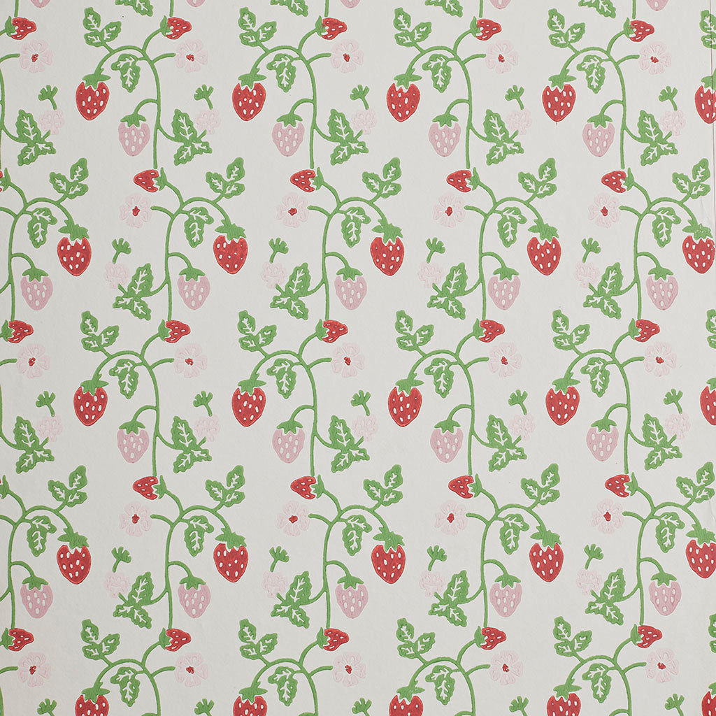 Strawberry Wallpaper Grass Sample