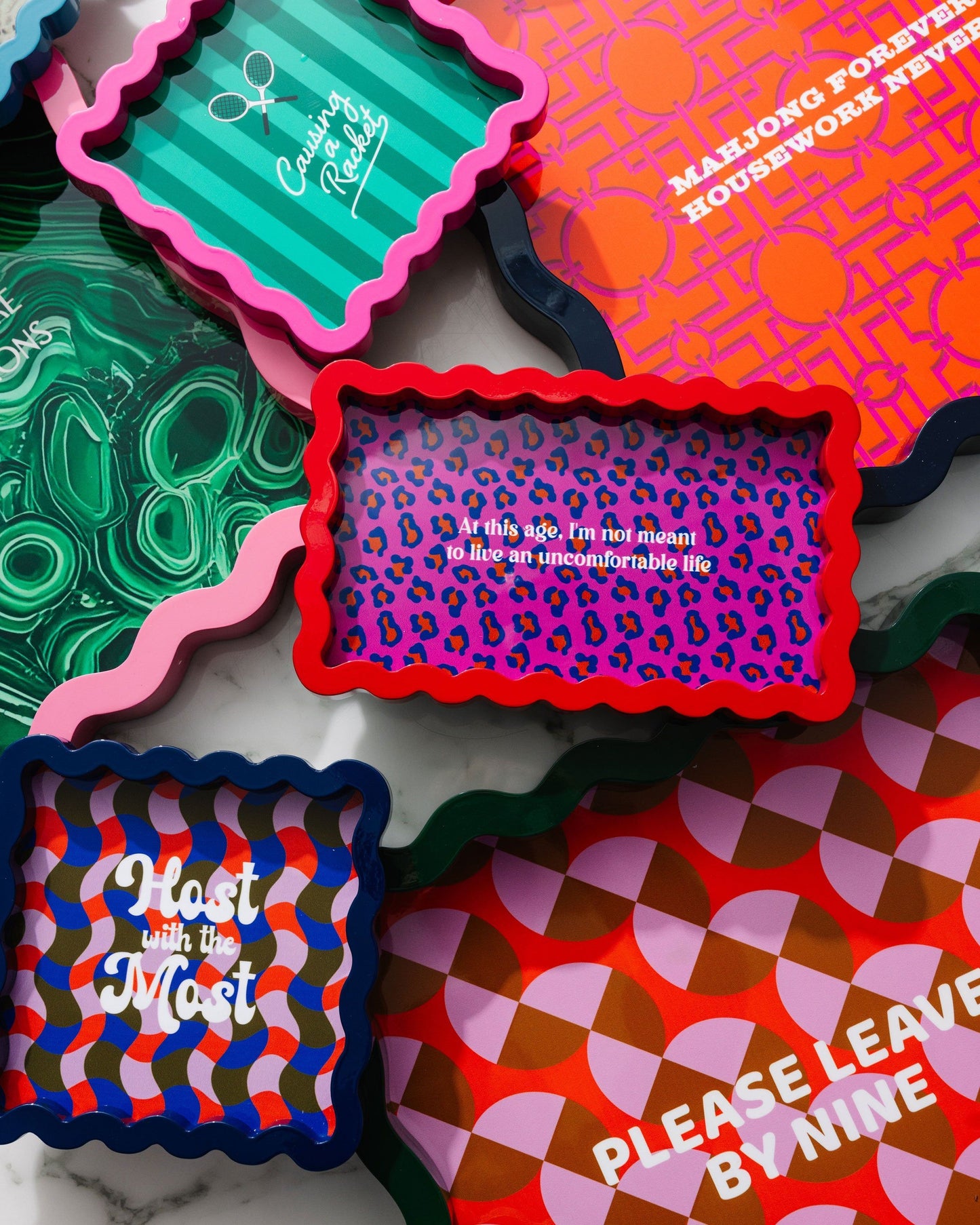 Uncomfortable Lacquer Tray