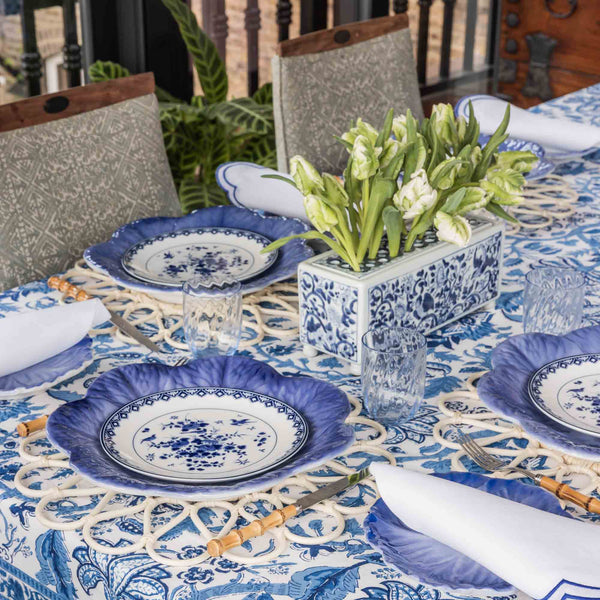Delft Tulipiere Rectangle Vase