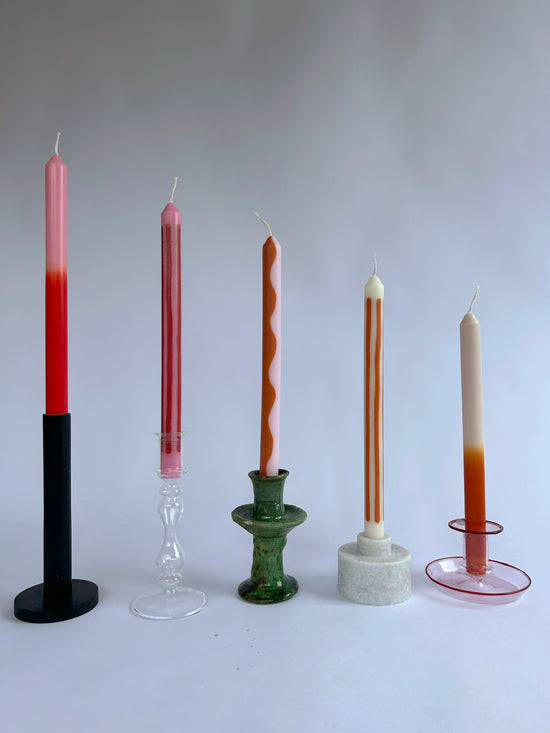 Rhubarb Dinner Candle