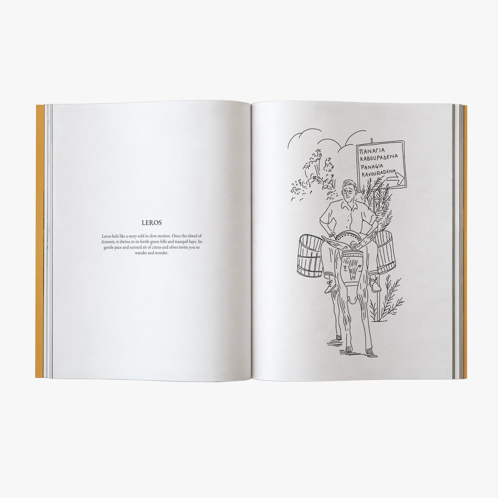 Greek Island Sketches Book