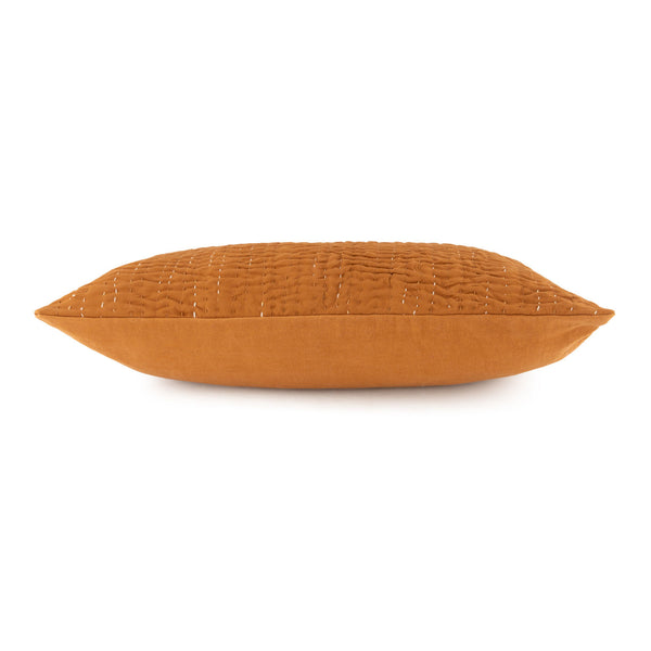 Cotton Texture Pillow Brown