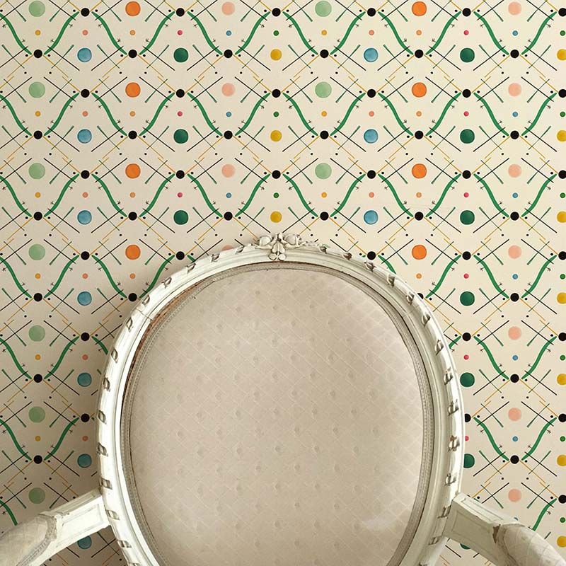 Improvisation Number 1 Wallpaper - Green