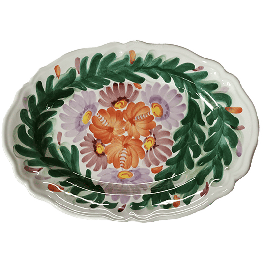 Campo Oval Plate 32cm Orange