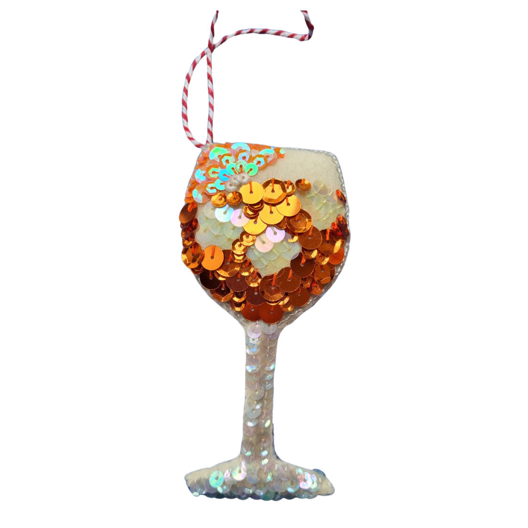 Glass of Spritz Ornament