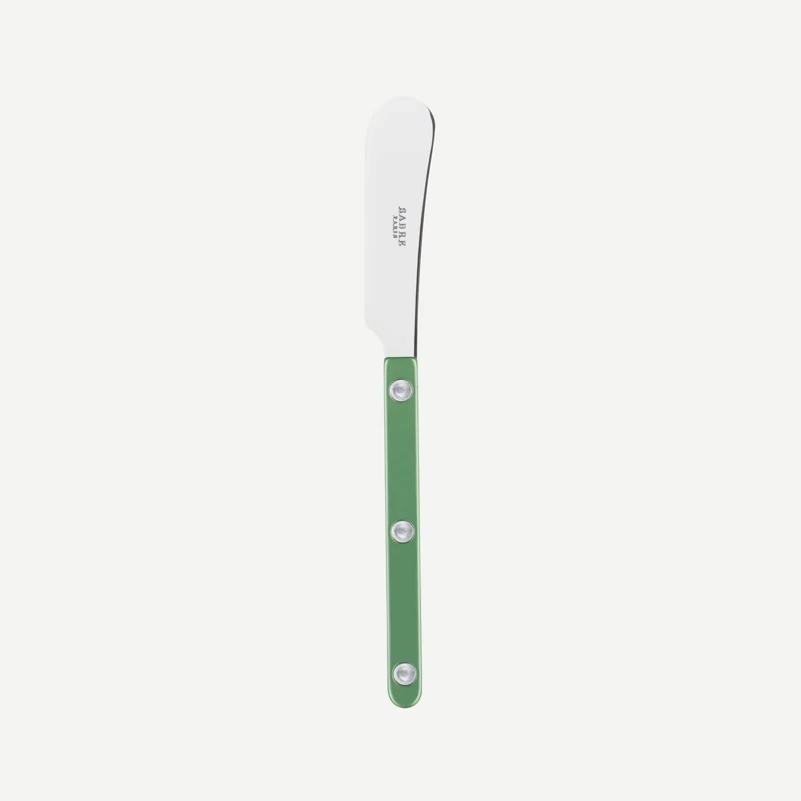 Bistrot Pearly Butter Knife, Green Garden