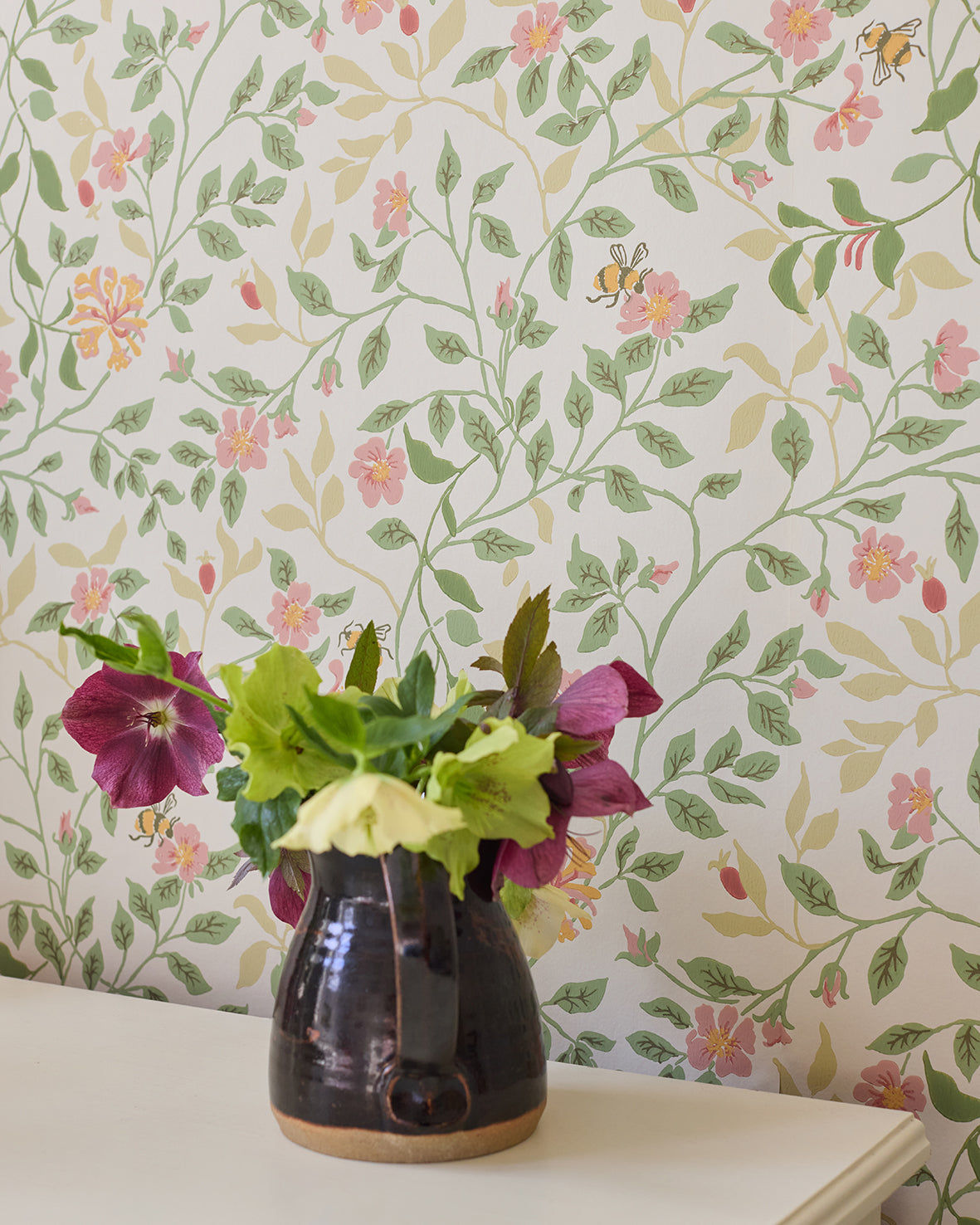 Wild Rose Wallpaper - Peridot