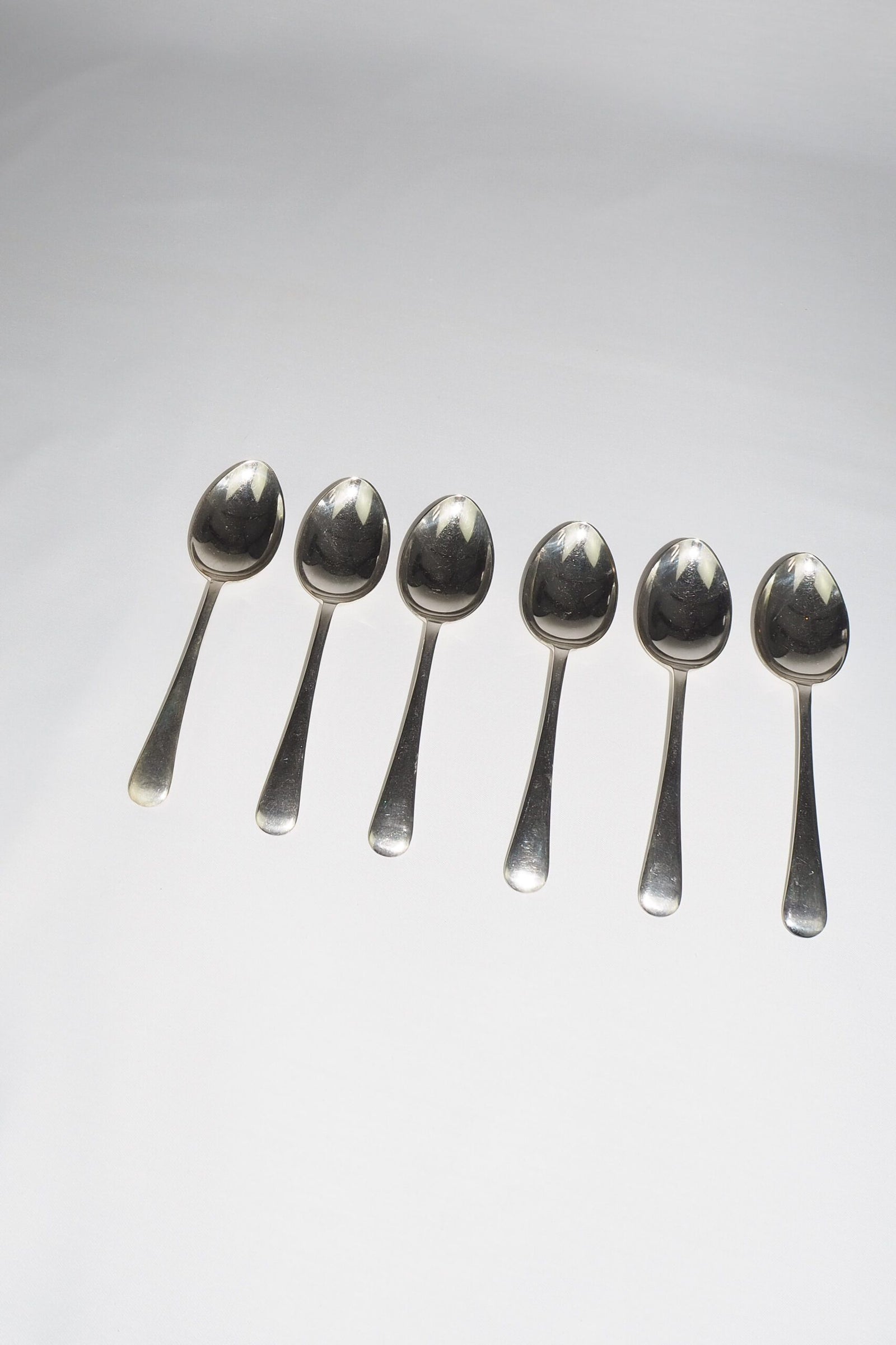 6 Vintage Silver Plate Spoons