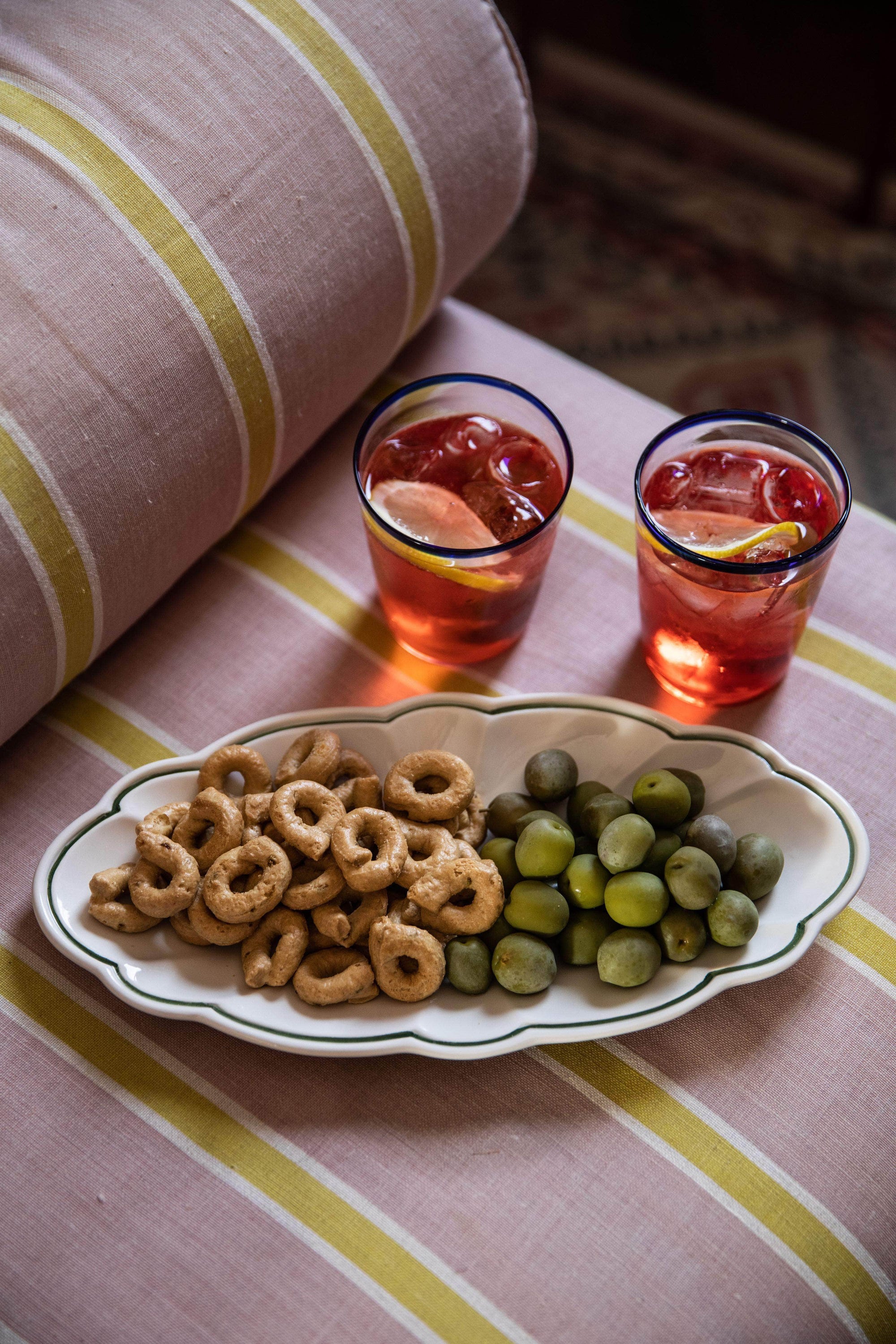 Sea Blue Tumblers, Set Of 4
