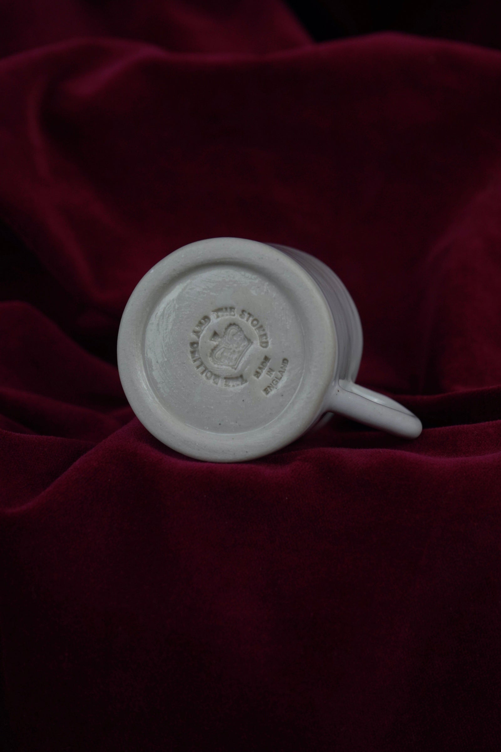 Lover's Heart Espresso Rim of Gold