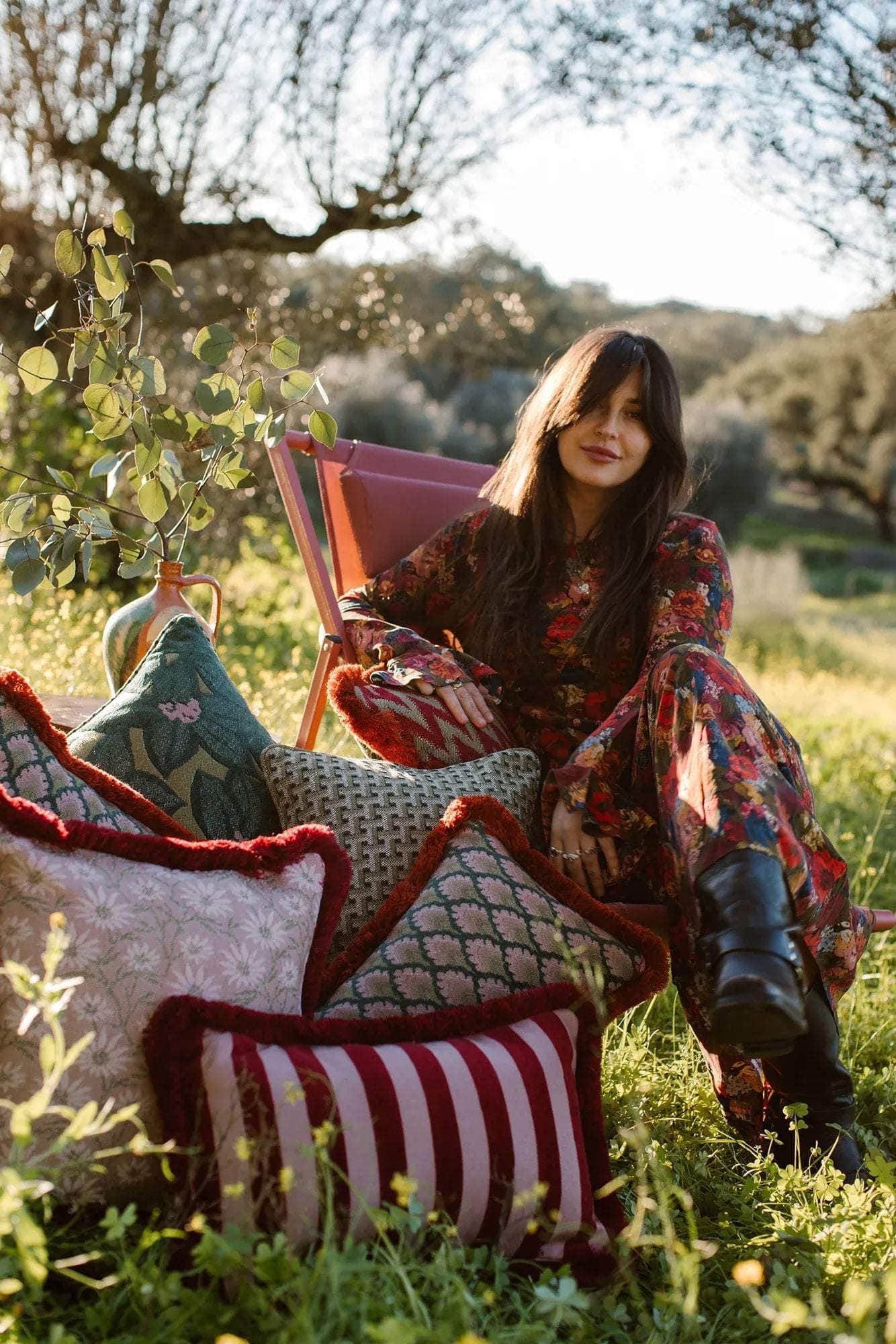 Cushion Michelle Moss & Olive