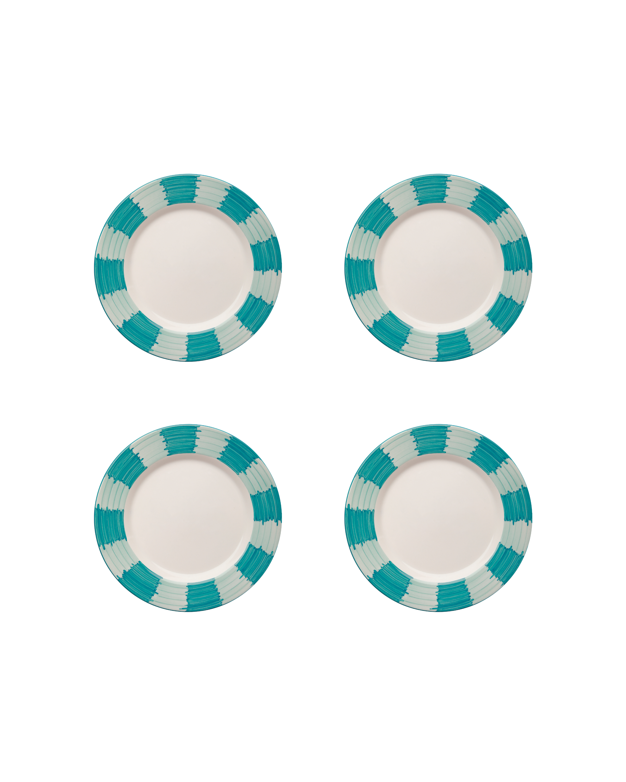 Frida Blue Tea Set-Of-Four