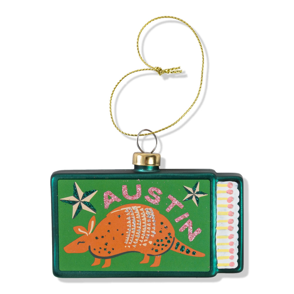 Matchbook Ornament - Austin