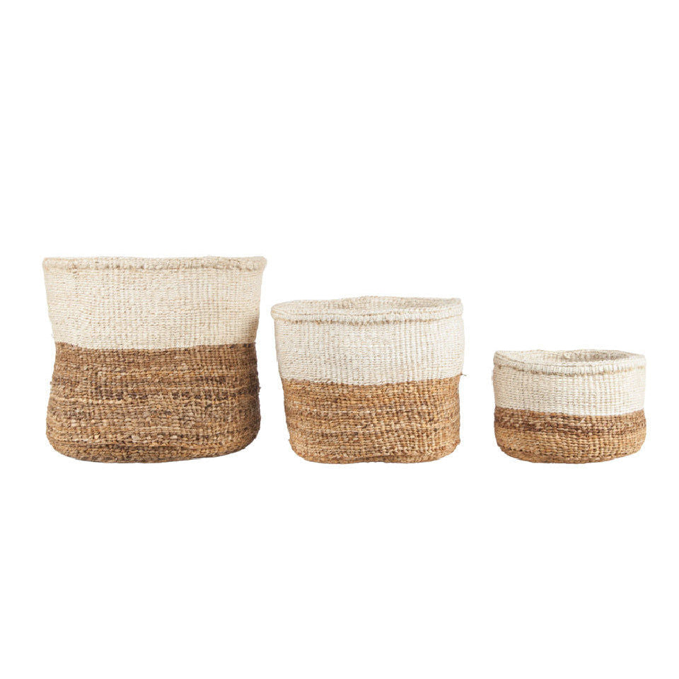 NDIZI: Banana Fibre and Sisal Basket