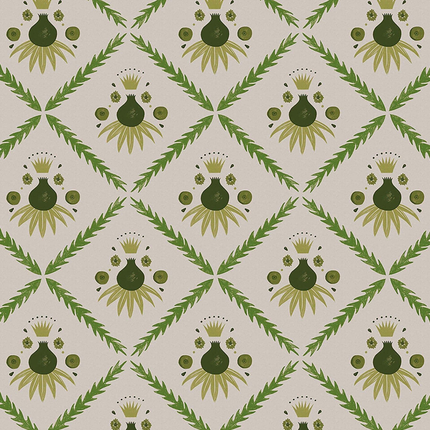 Pome Wallpaper, Moss, Roll-