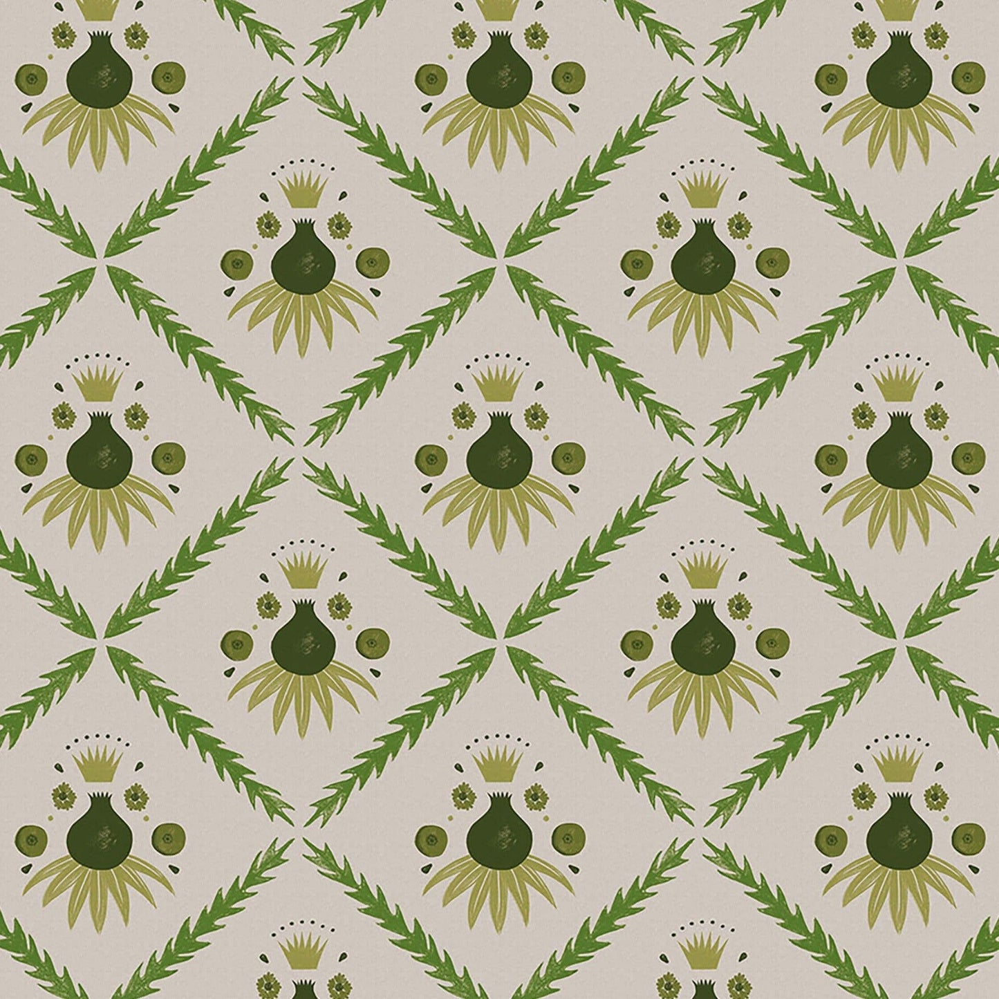 Pome Wallpaper, Moss, Roll