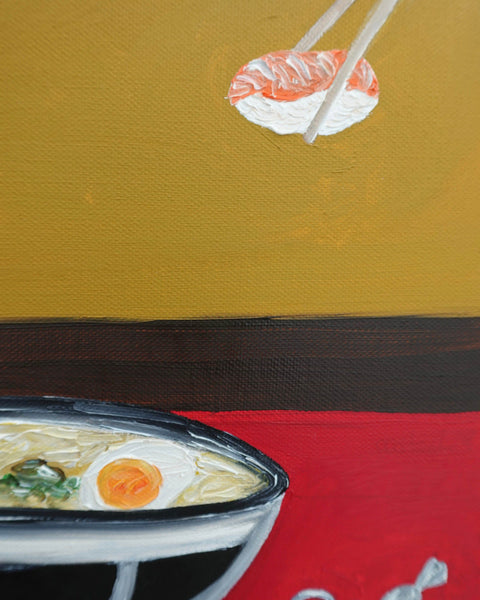 Take Out and Movies Painting