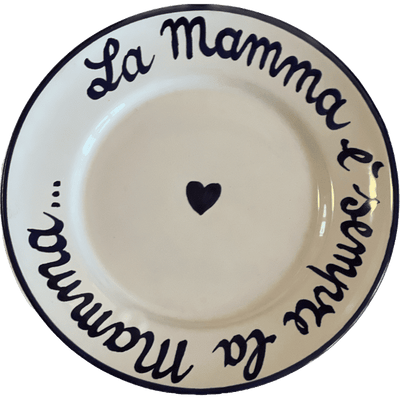 La Famiglia Plate 16cm La Mamma