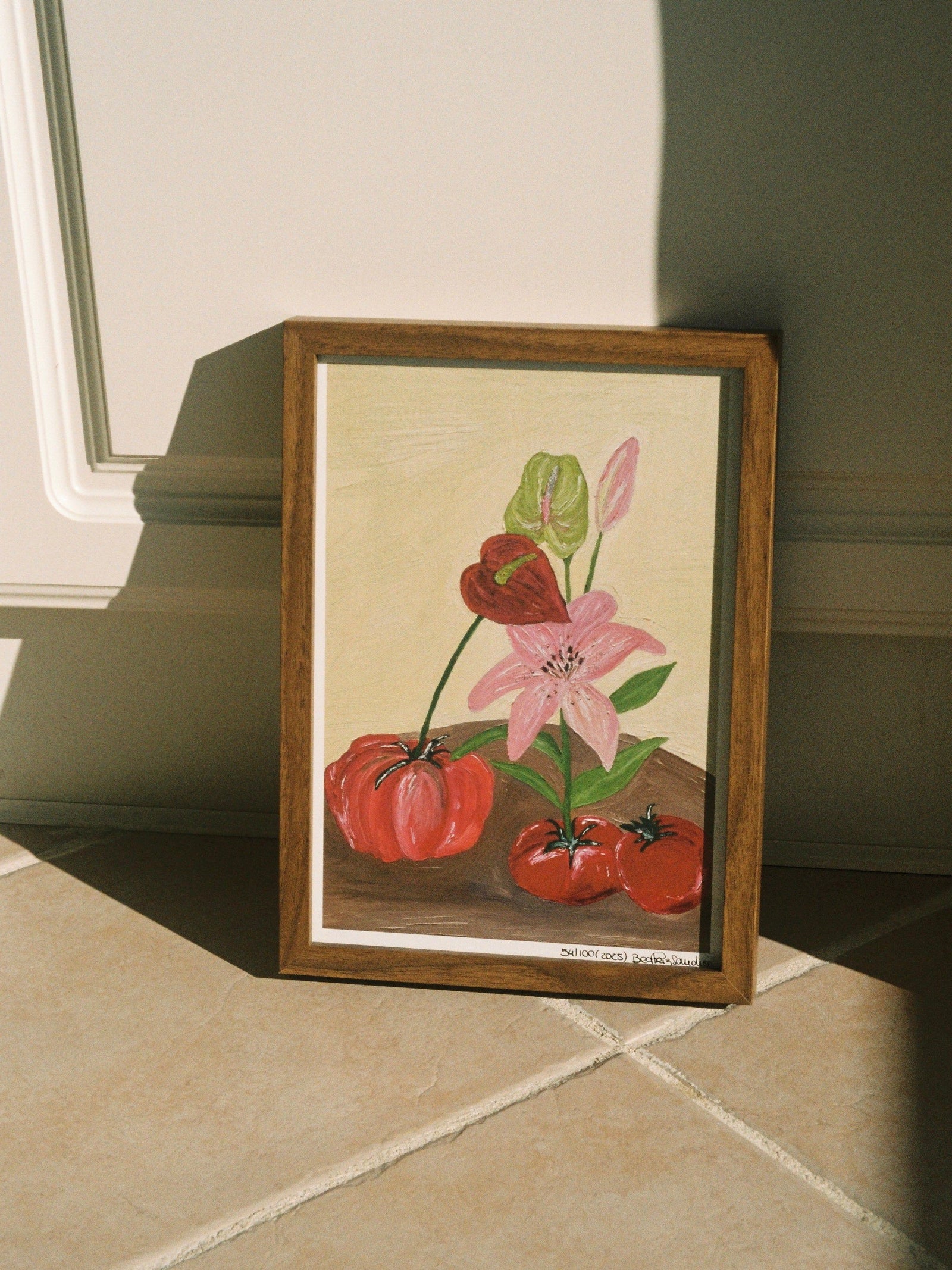 Garden Table Fine Art Print