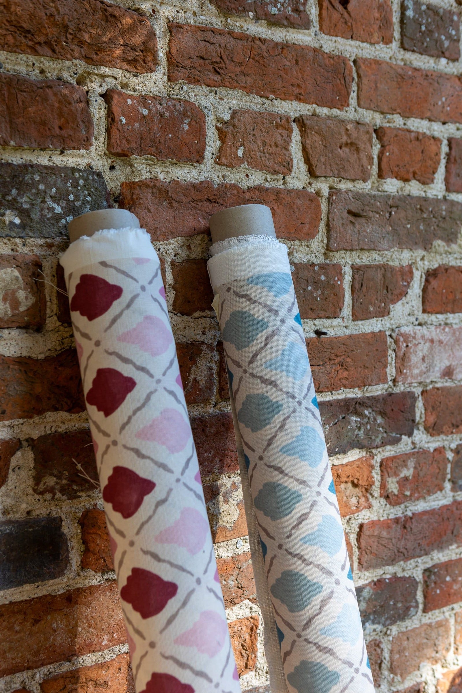 Home Collection - Leader Chevron Blue Fabric