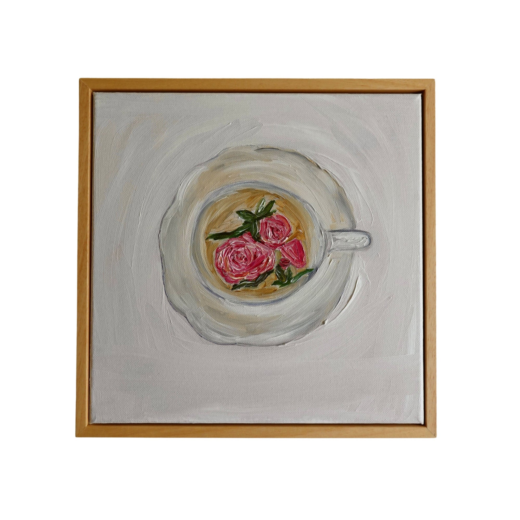 Chá de Rosas Painting