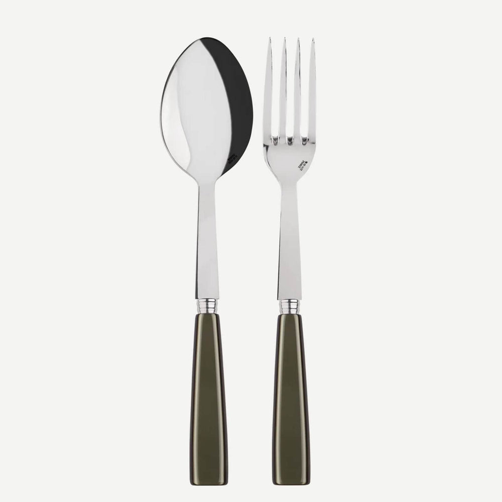 Icône Meat Serving Set, Olive