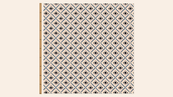 Pome Linen, Oxford Blue, Metre