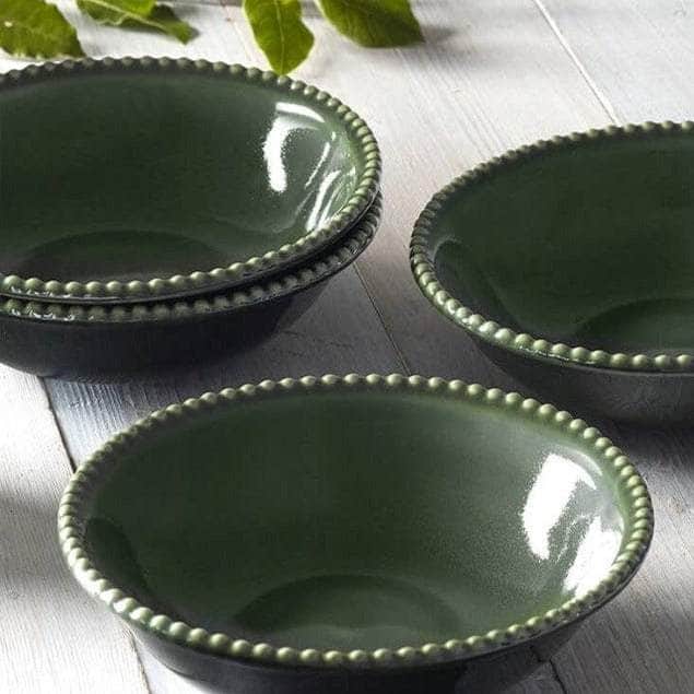 Bobble Pasta Bowls Green x 4