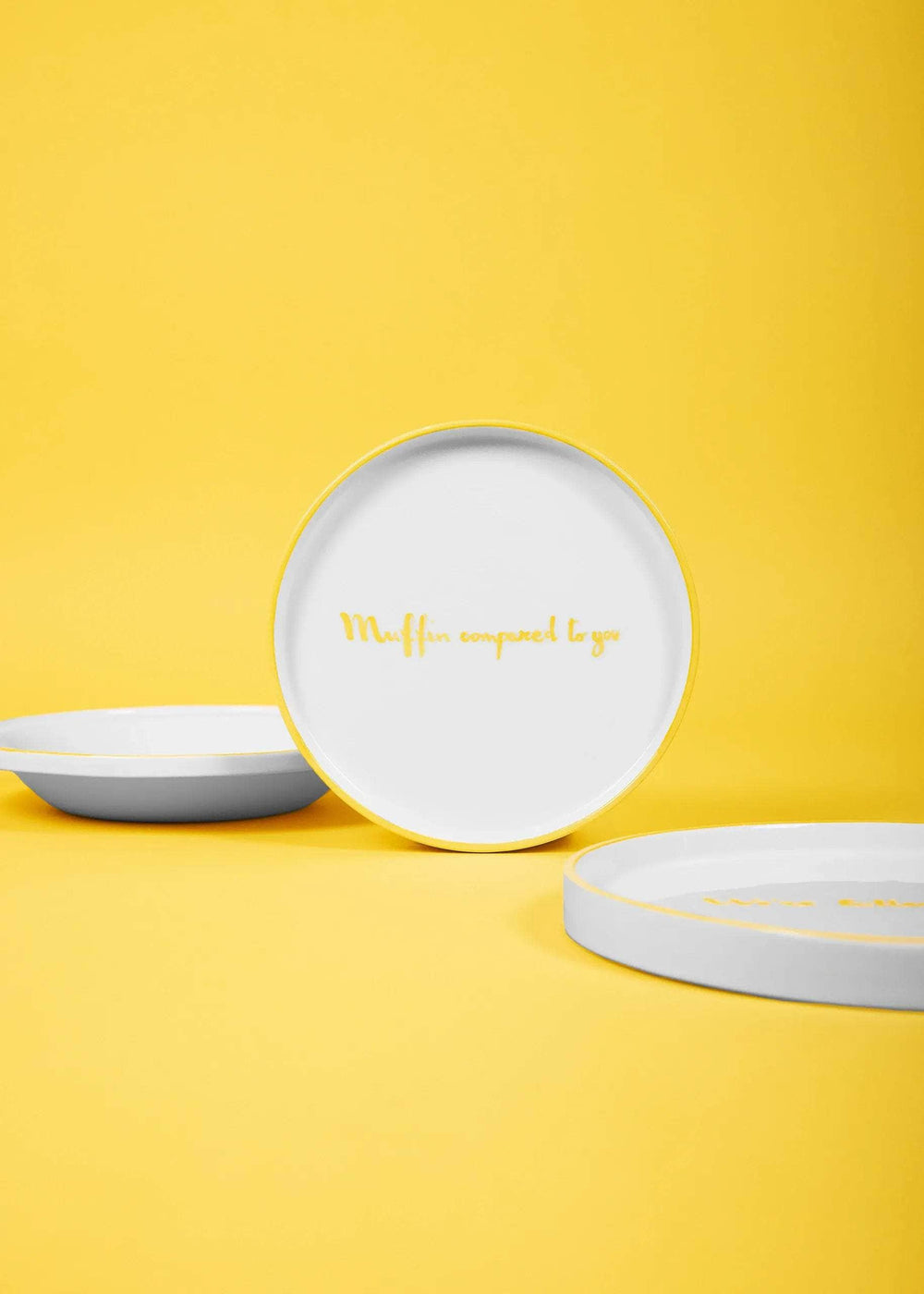 Muffin Compared to You Plate