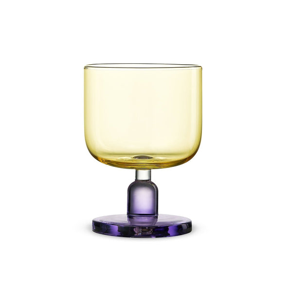Frosted Berry Wine Glass SHORT