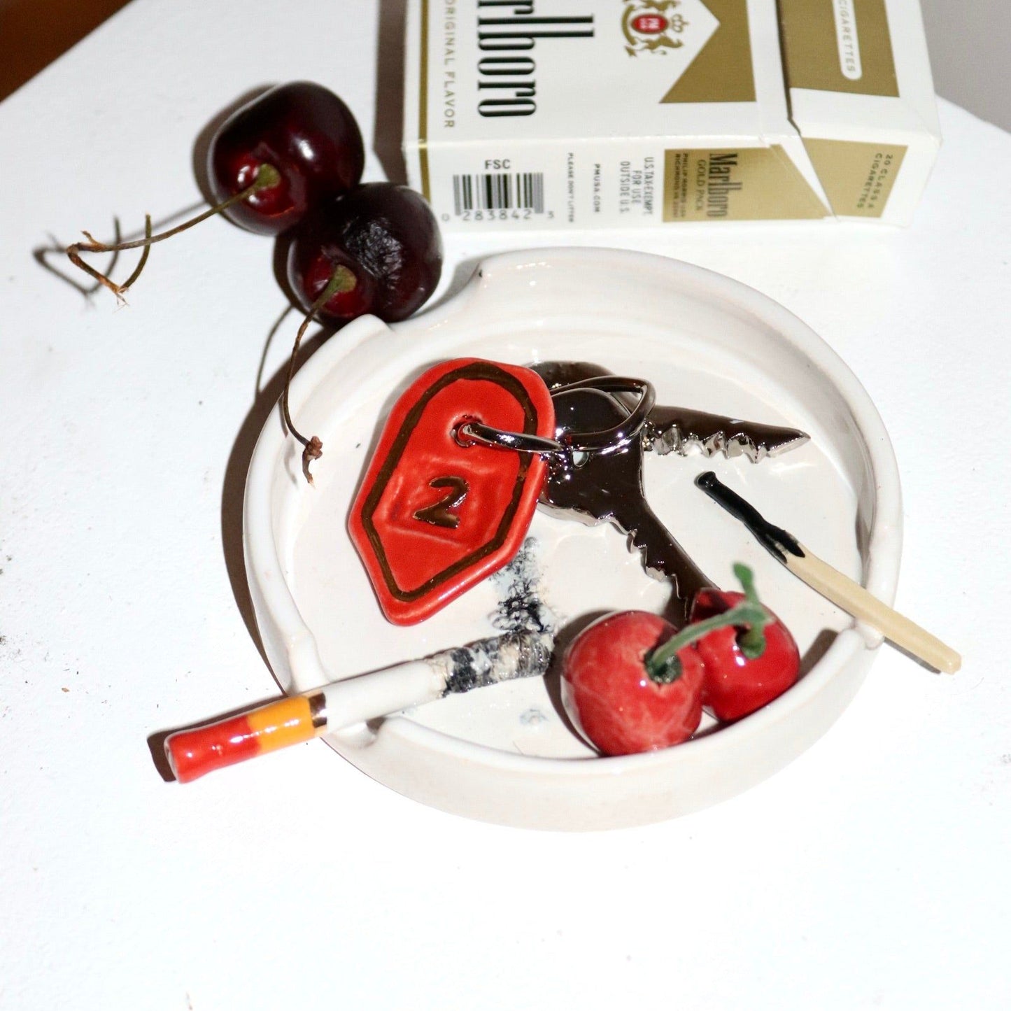 Cherry Kiss Ashtray