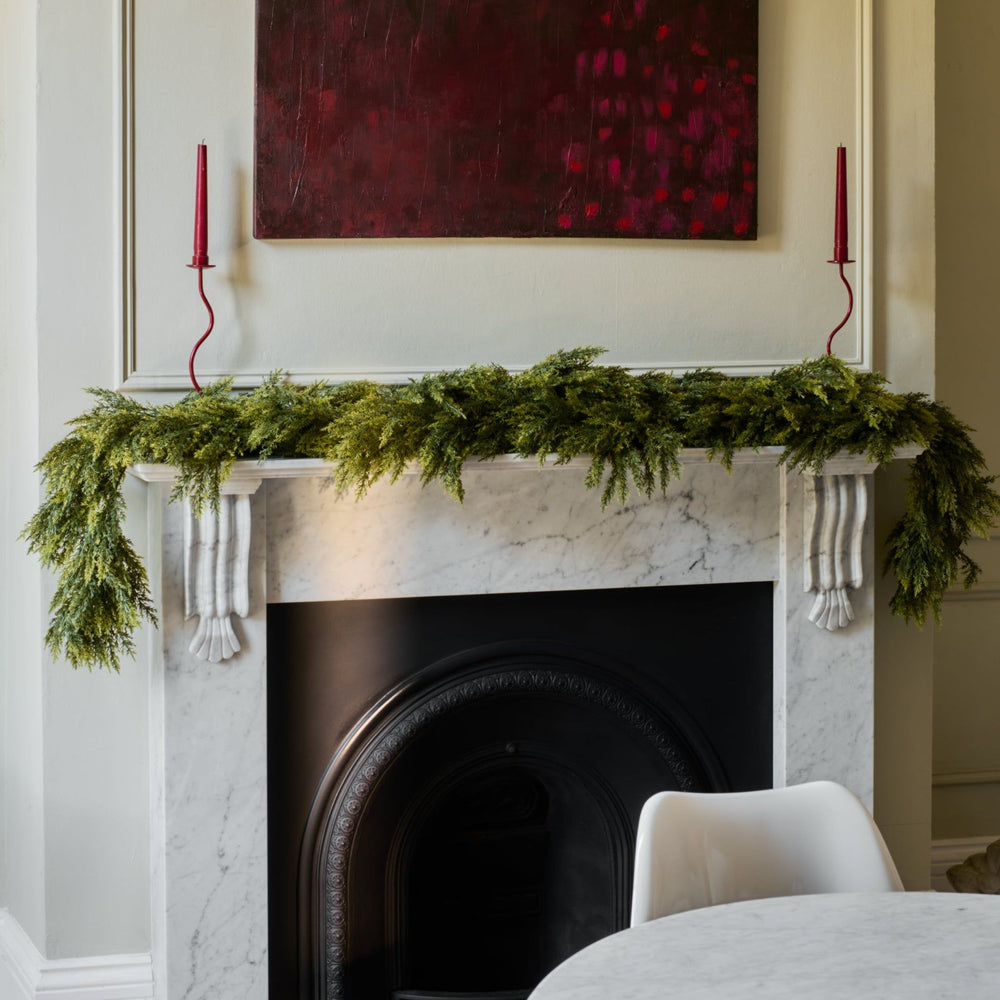 Forever Cypress - Faux Christmas Garland