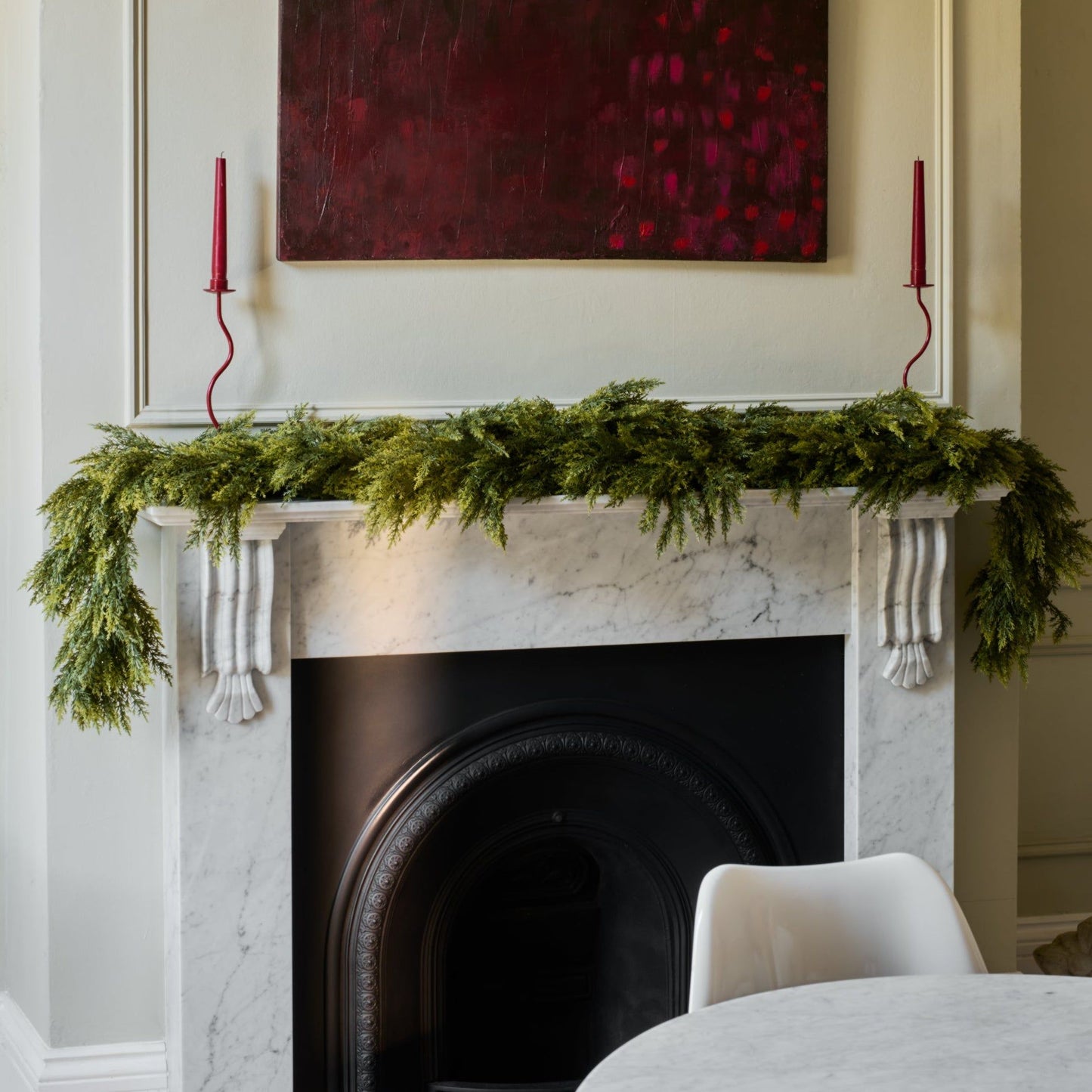 Forever Cypress - Faux Christmas Garland