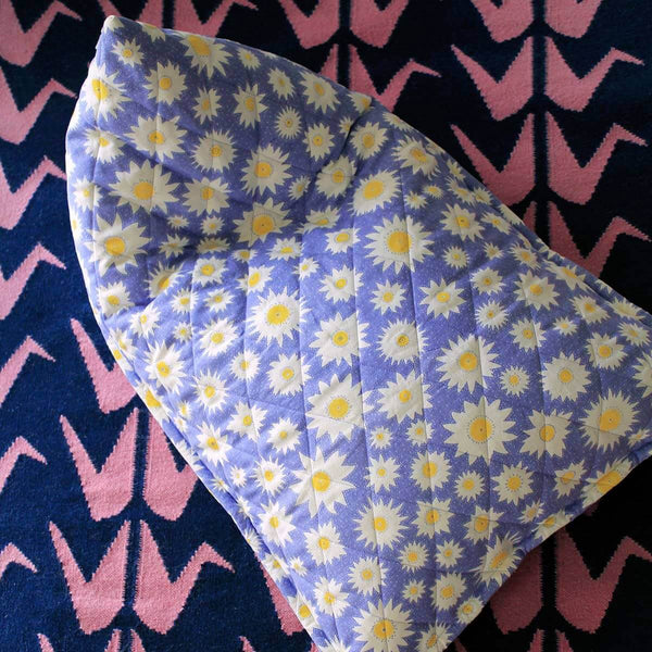 Crane Flatweave Rug - Blue and Pink