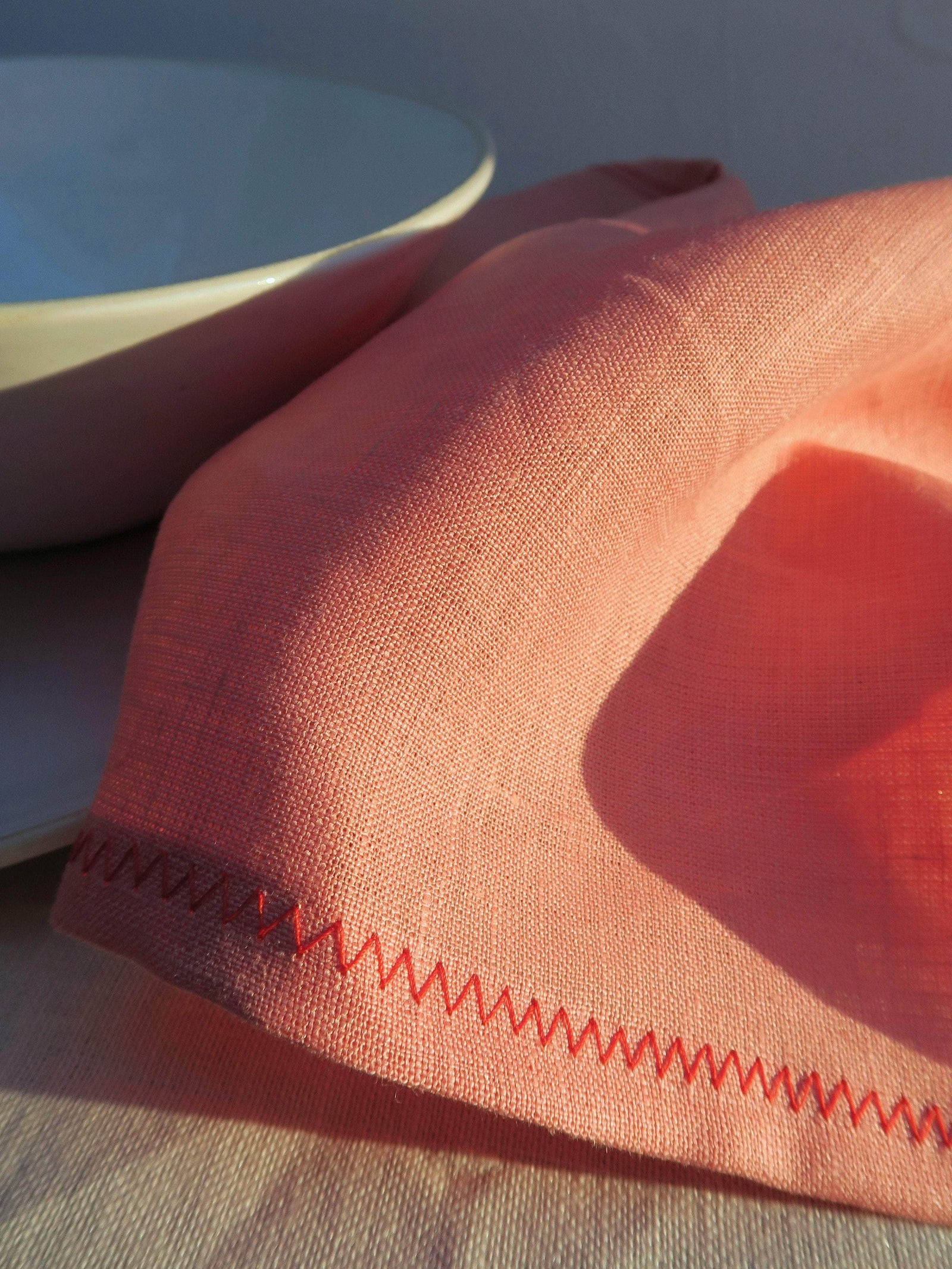Irish Linen Napkin - Rose Pink
