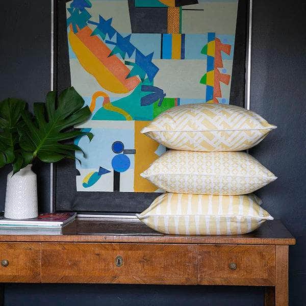 The Penn Cushion - Yellow