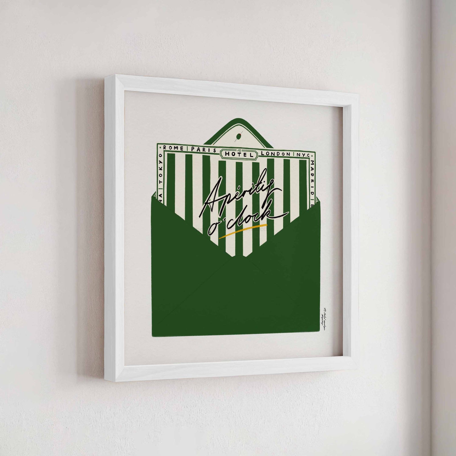 Aperitif o' Clock (Square)